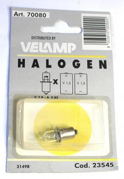 Halogen Birne / 2,8 V / 0,85 A / VE mit 1 Stück